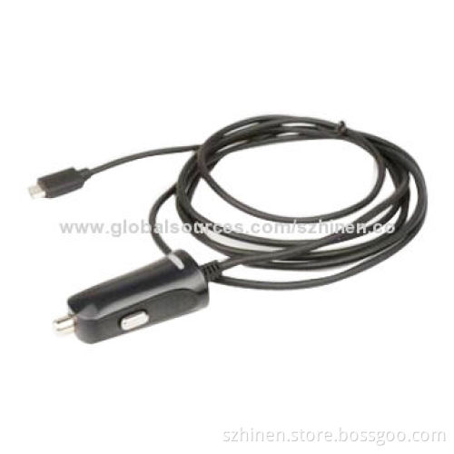 5V/2.1A Output Car Charger with Micro 5-pin Connector, 10.5-32V Input Voltage Range